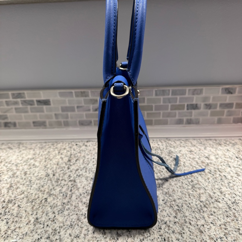 Rebecca Minkoff Mini MAB Crossbody Satchel in Cobalt Blue - Picture 9 of 12